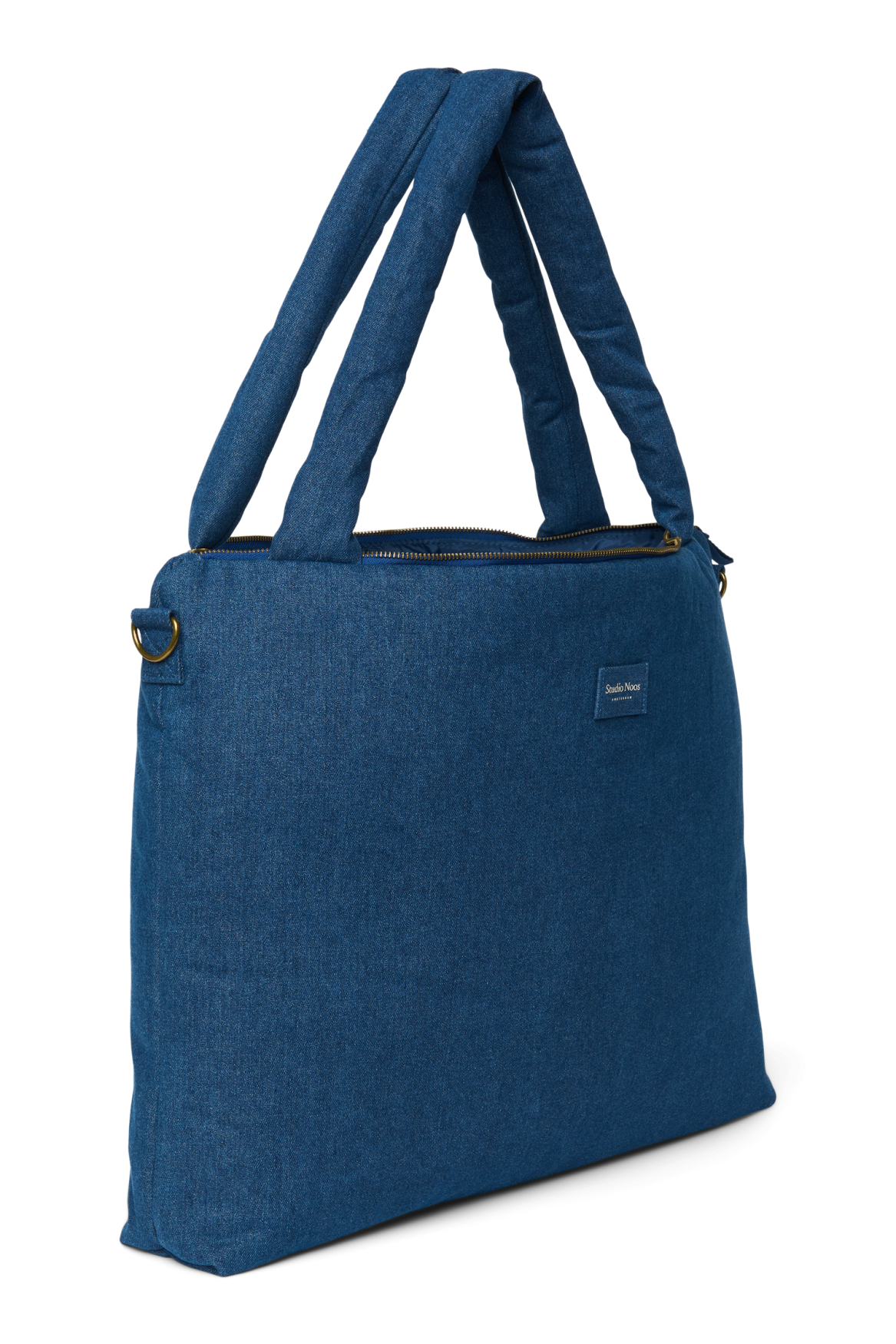 Studio Noos Denim Wickeltasche Dunkelblau Jeansstoff Flaschenfach