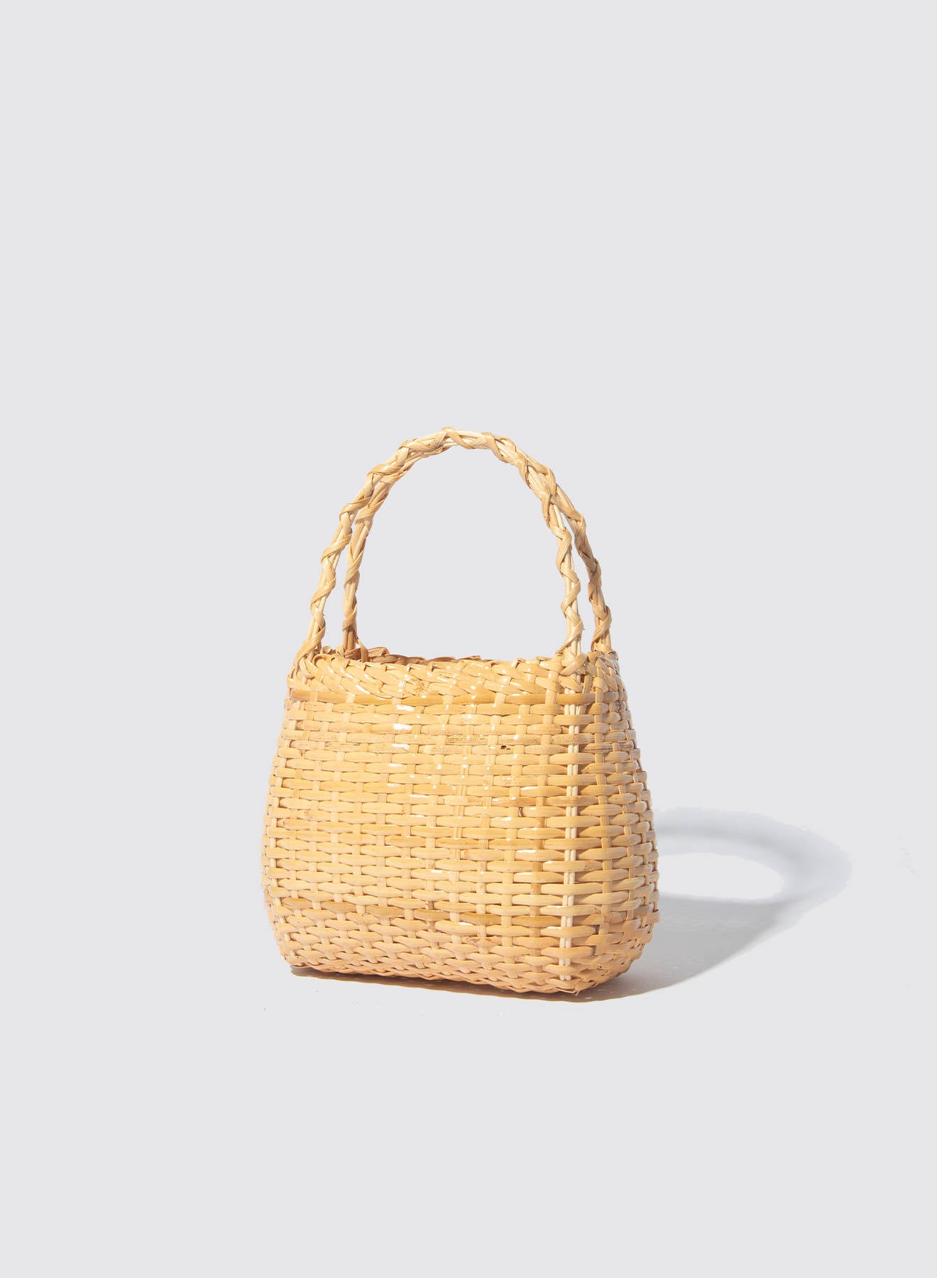 Maria la Rosa Small Wapiti Basket Korbtasche Natur Stroh