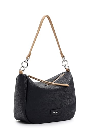 SURI FREY Batty Schultertasche Blau mit Reissverschluss