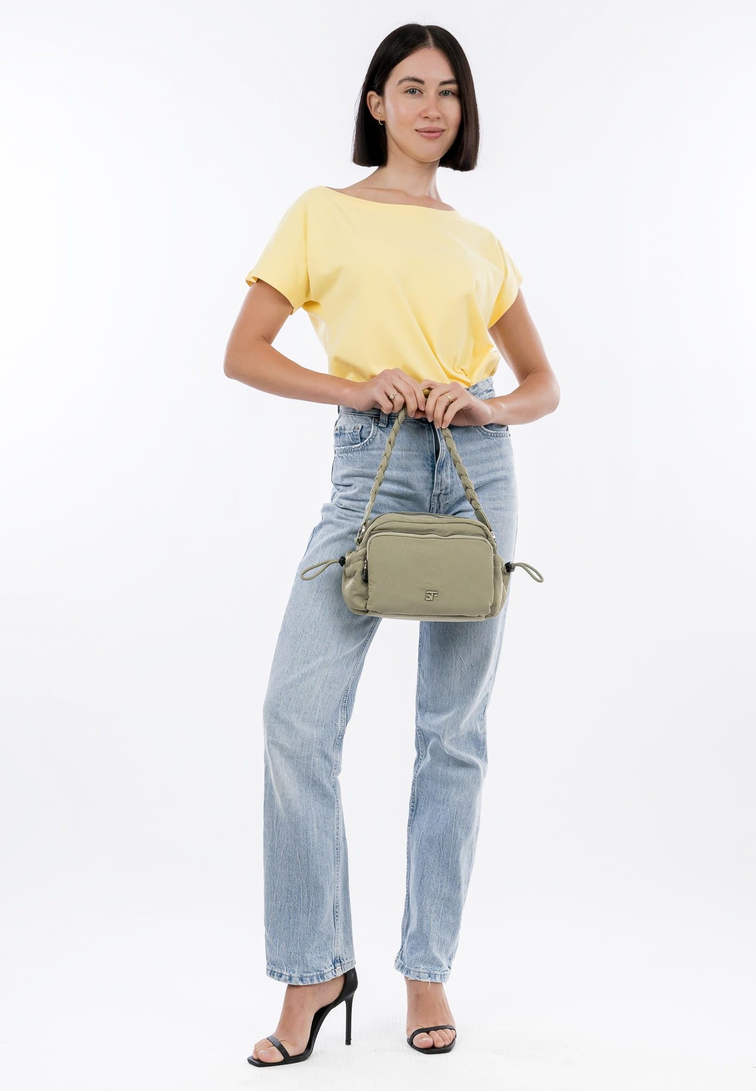 SURI FREY Abby Umhängetasche Lightkhaki Polyester