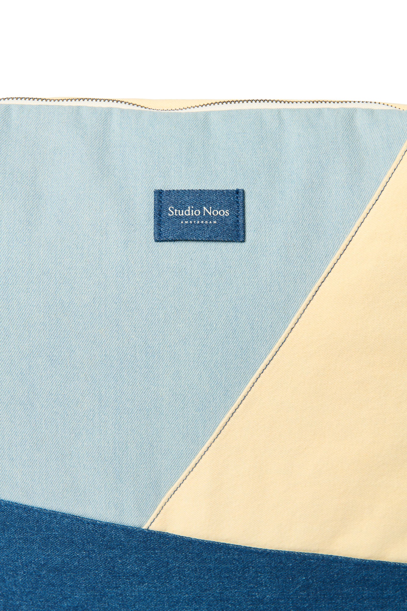 Studio Noos Patchwork Wickeltasche Denim