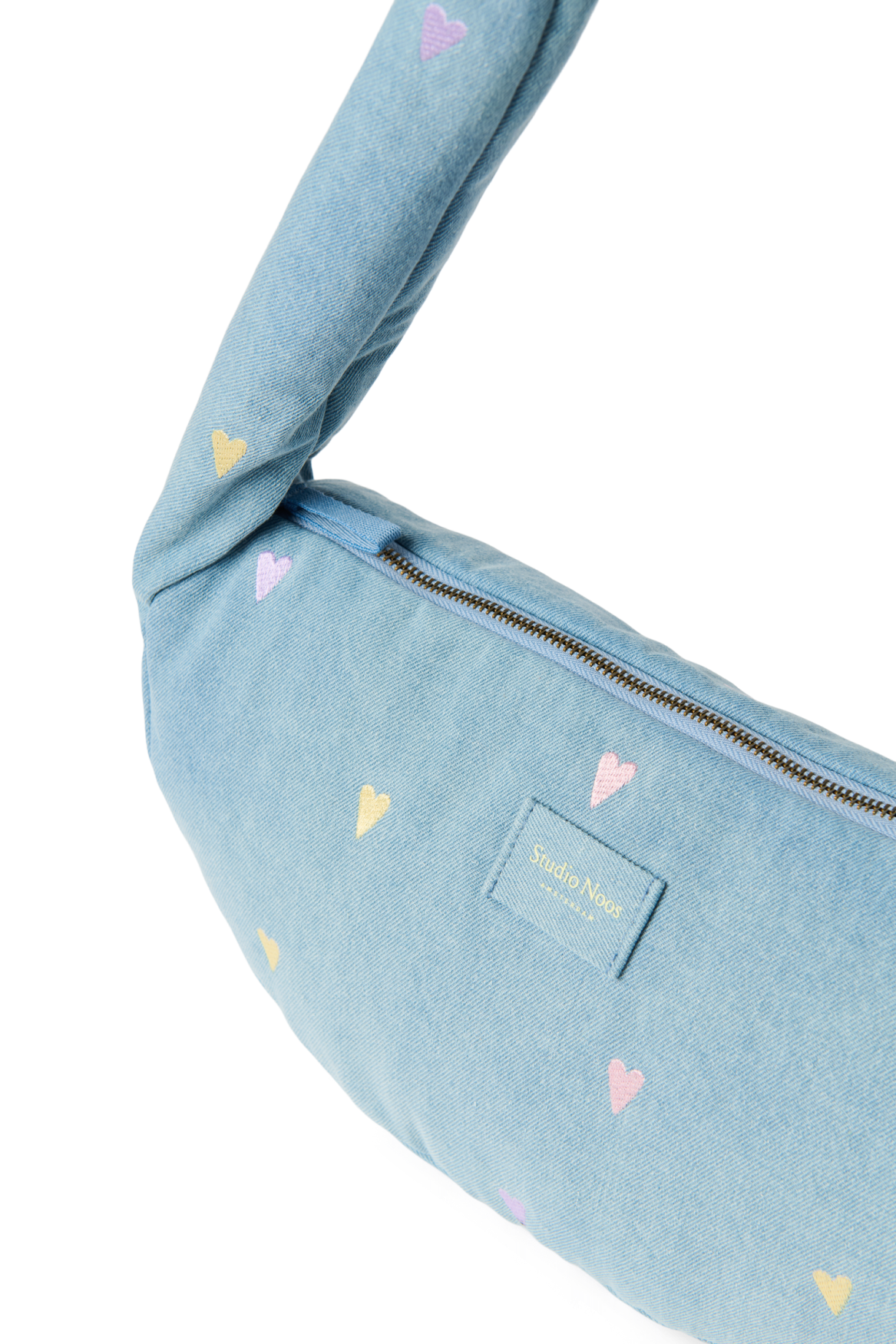 Studio Noos Denim Mini Crossbody Tasche Hellblau
