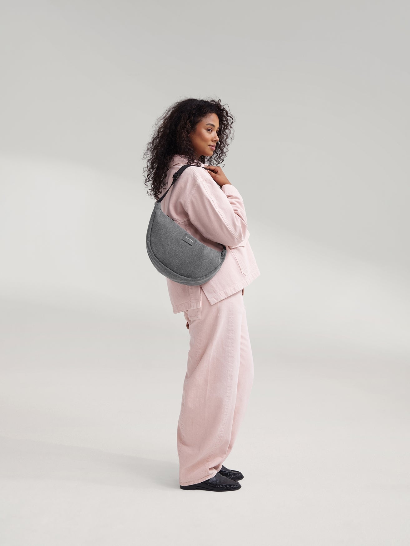 Studio Noos Denim Adult Bauchtasche Grau Gürteltasche