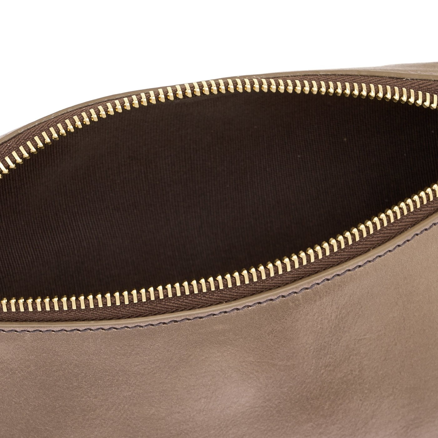 Il Bisonte Oliveta Bauchtasche Bronze Metallic-Leder