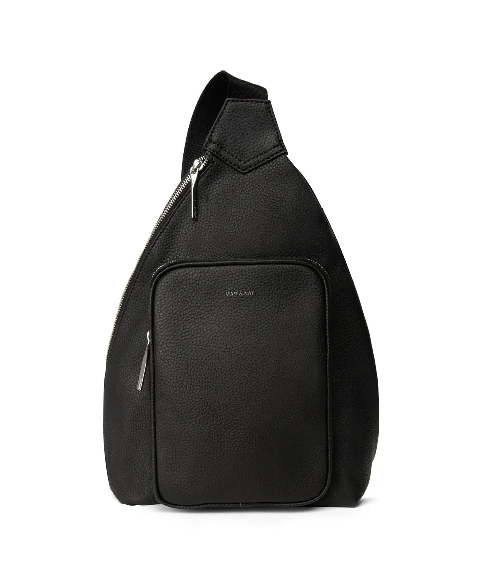 Matt & Nat Purity Orv Sling Bag Schwarz vegan