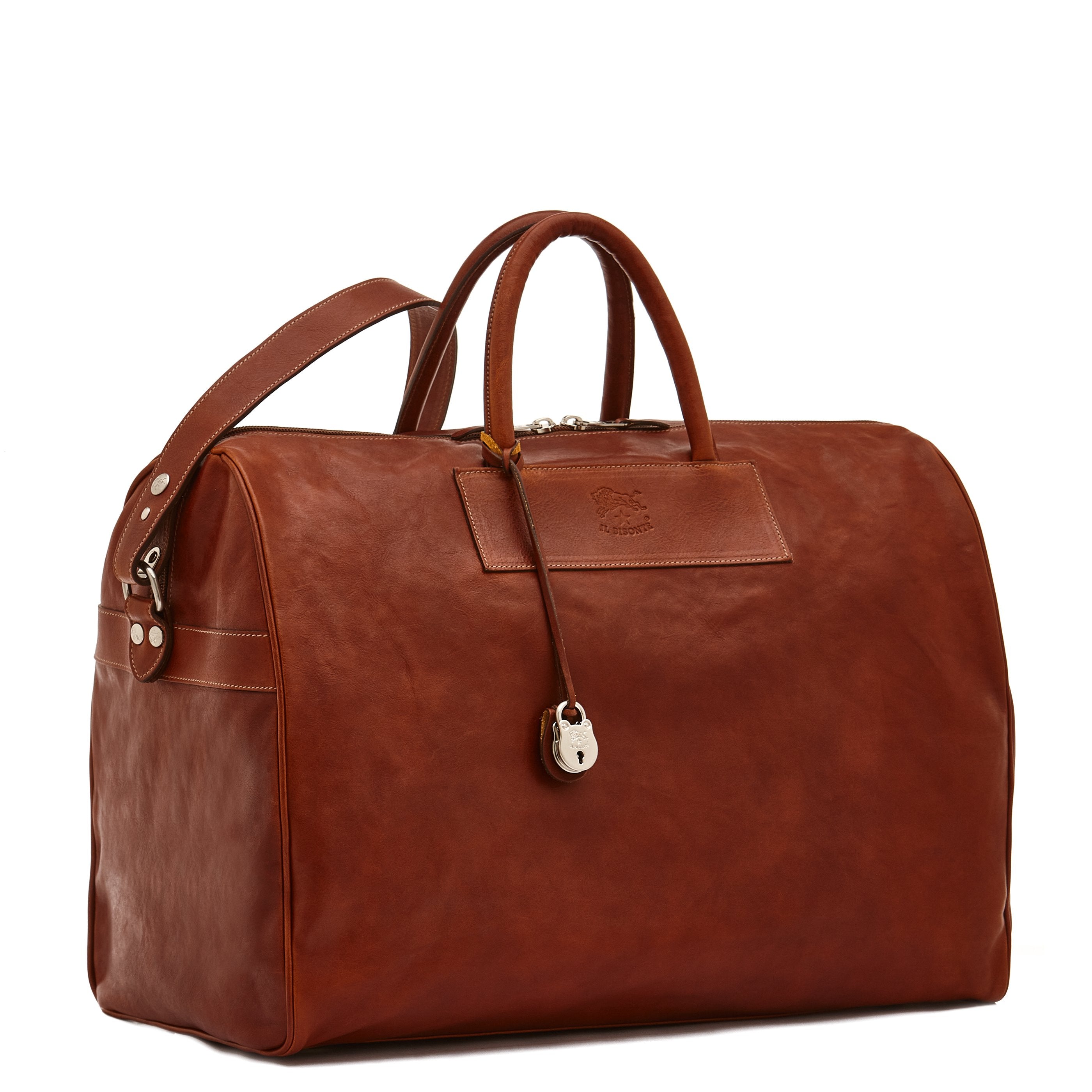 Il Bisonte Lorenzo Reisetasche Sepia Vollleder