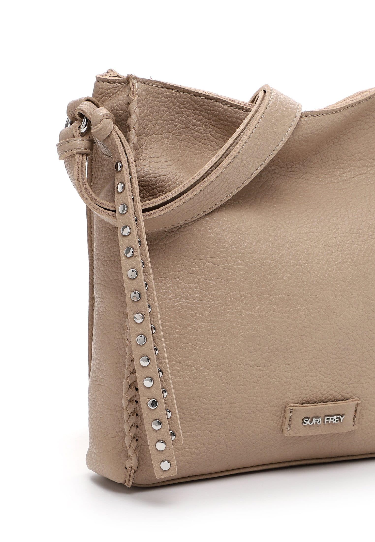 SURI FREY Franzy Crossover Bag Umhängetasche Sand verstellbar
