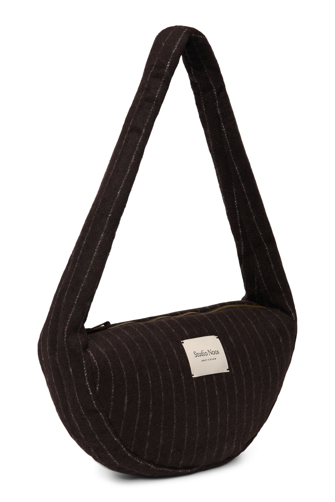 Studio Noos Chalkstripe Mini-Umhängetasche Braun