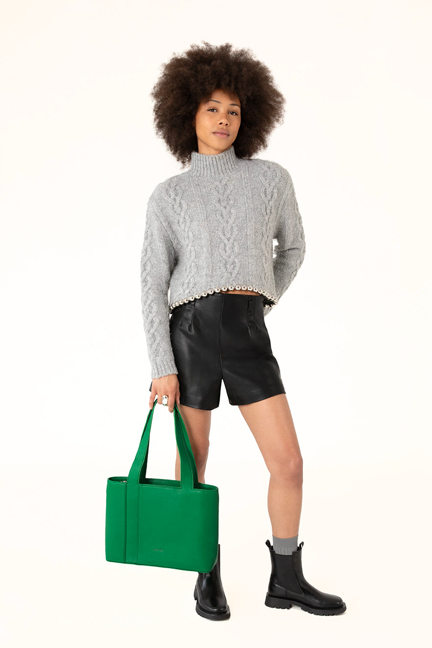 Matt & Nat Garni Forum Tote schwarz vegan Laptop