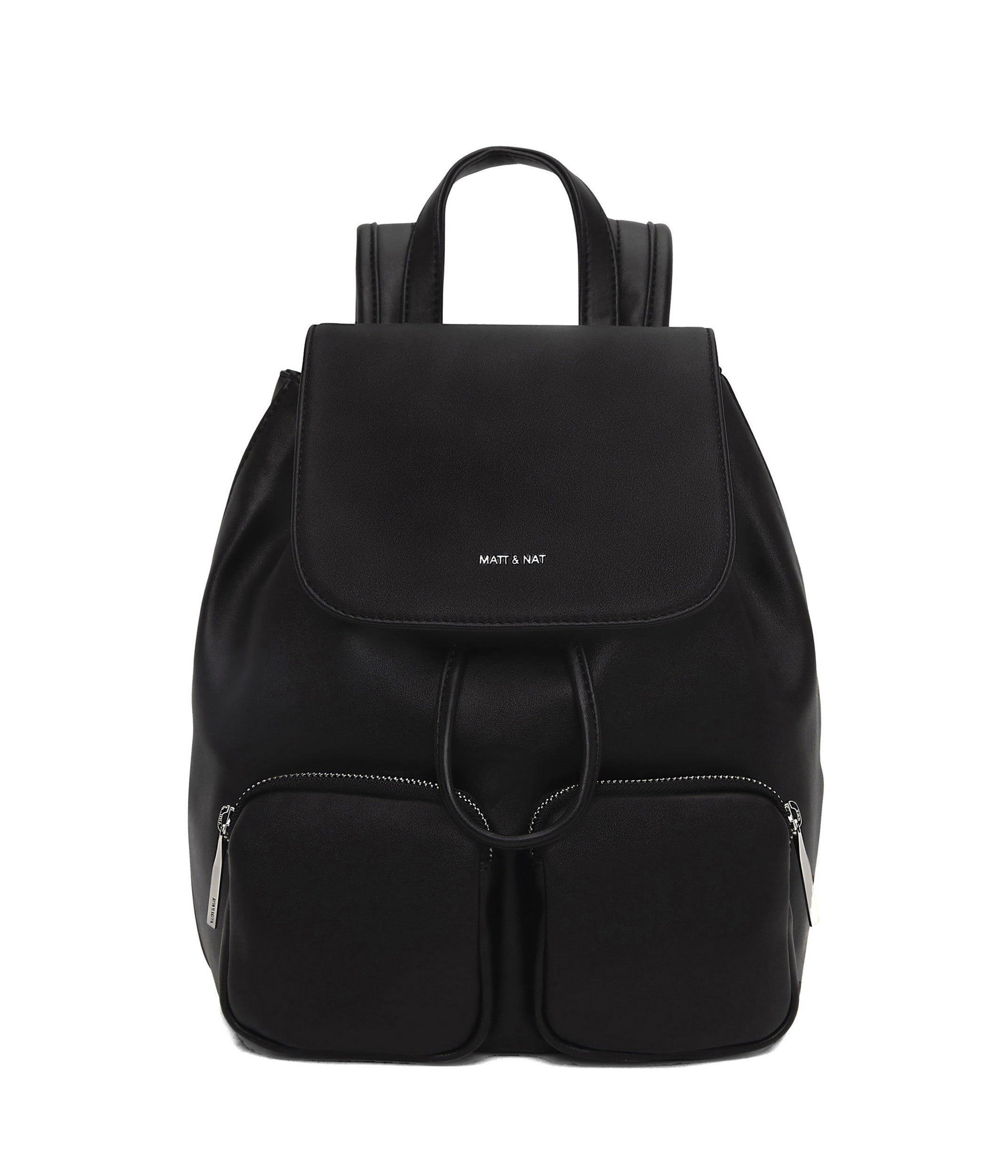 Matt & Nat Tatum Rucksack Schwarz recycelt