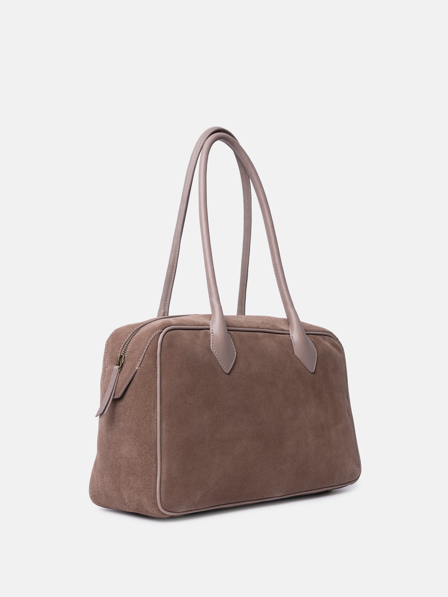 RE:DESIGNED Solin Big Handtasche Grey Vollleder