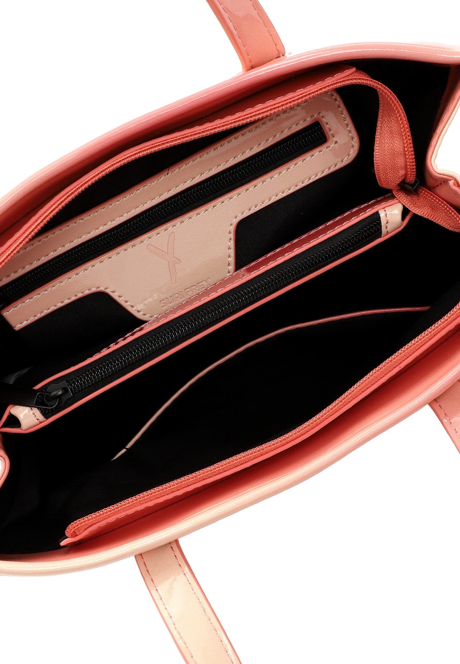 SURI FREY Jessy-Lu Finish Cityshopper M Handtasche Peach Farbverlauf