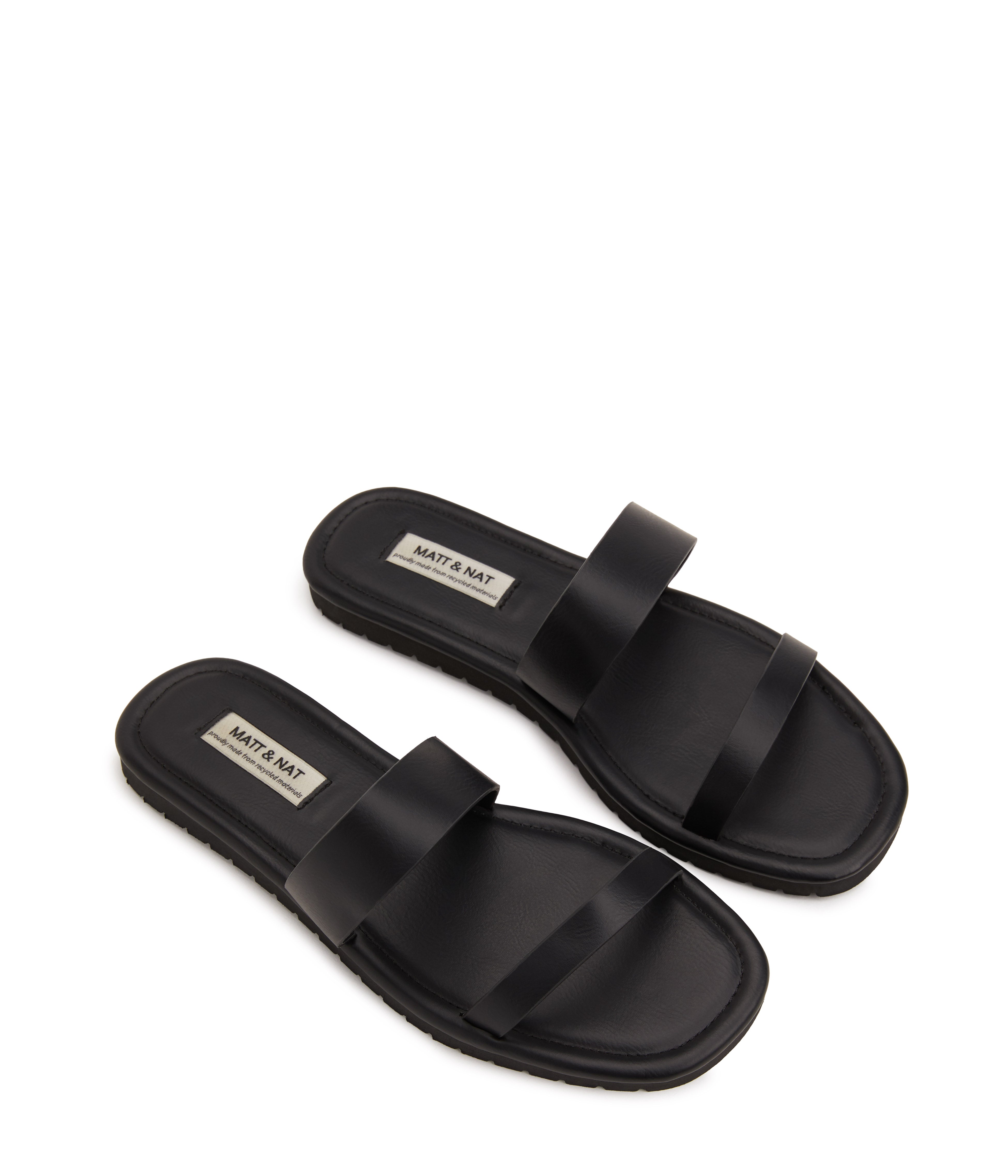 Matt & Nat Pippa Sandalen Schwarz vegan