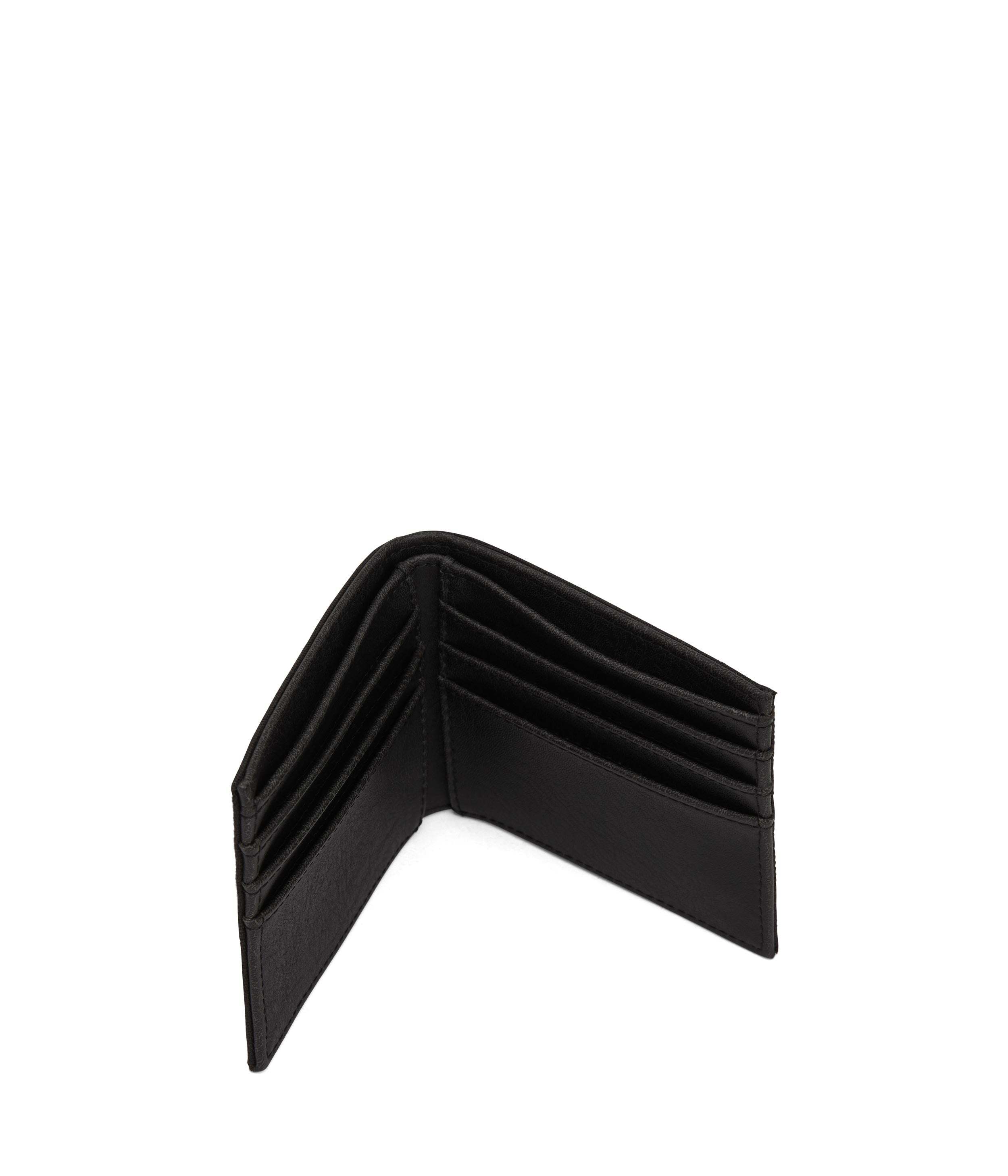Matt & Nat Rubben Portemonnaie Schwarz Canvas vegan