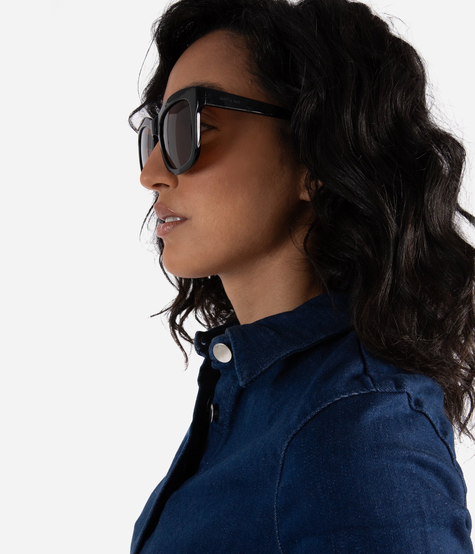 Matt & Nat Charlet-2 Wayfarer Sonnenbrille Schwarz