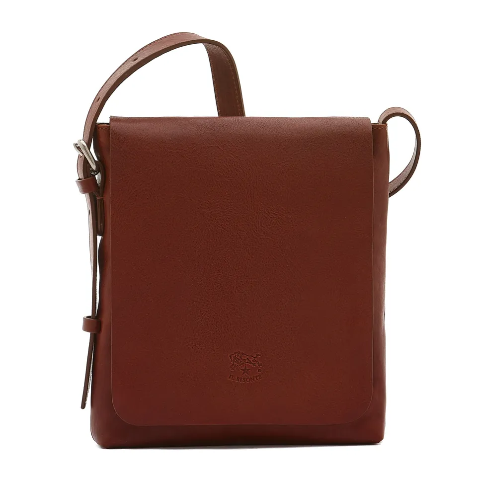 Il Bisonte Brolio Herrentasche seppia Vintage-Leder