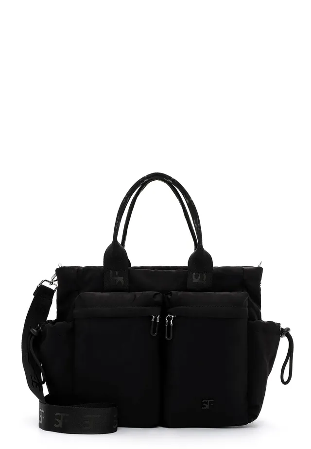 SURI FREY Abby Handbag With Zipper Umhängetasche Schwarz