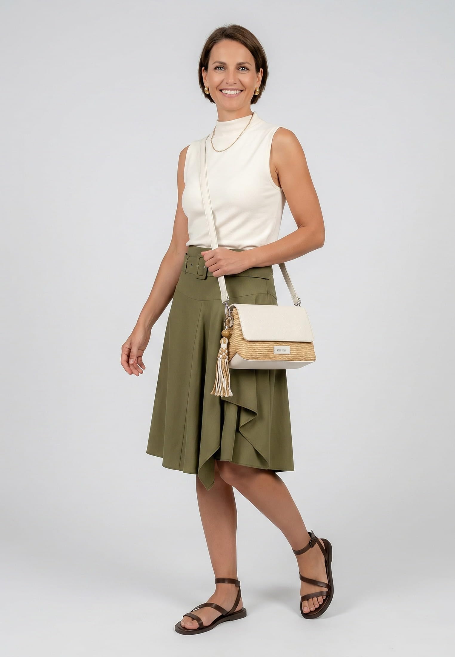 SURI FREY SFY Lovely 16932 Umhängetasche Beige zweifarbig