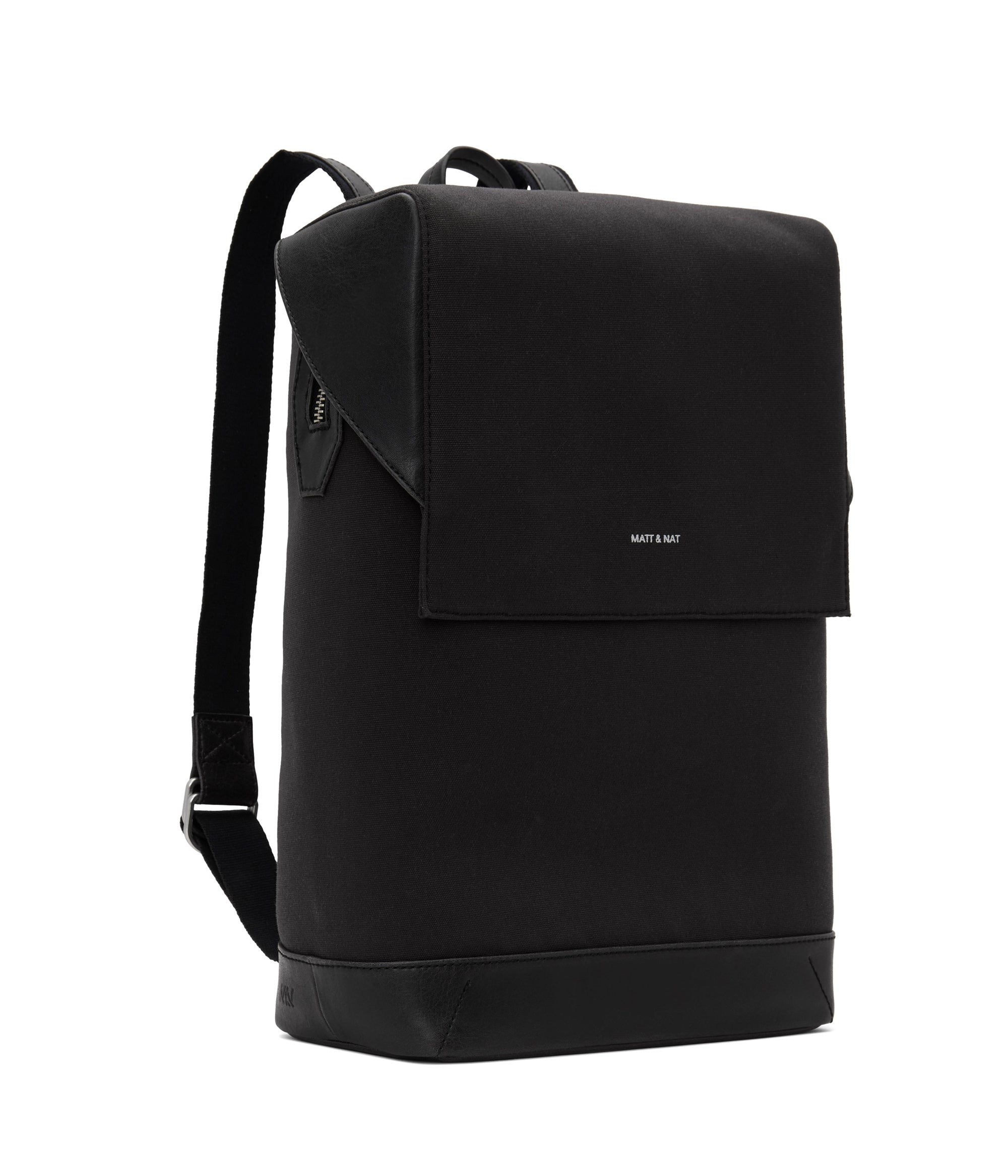 Matt & Nat Hoxton Canvas Rucksack BLACK 13 Zoll