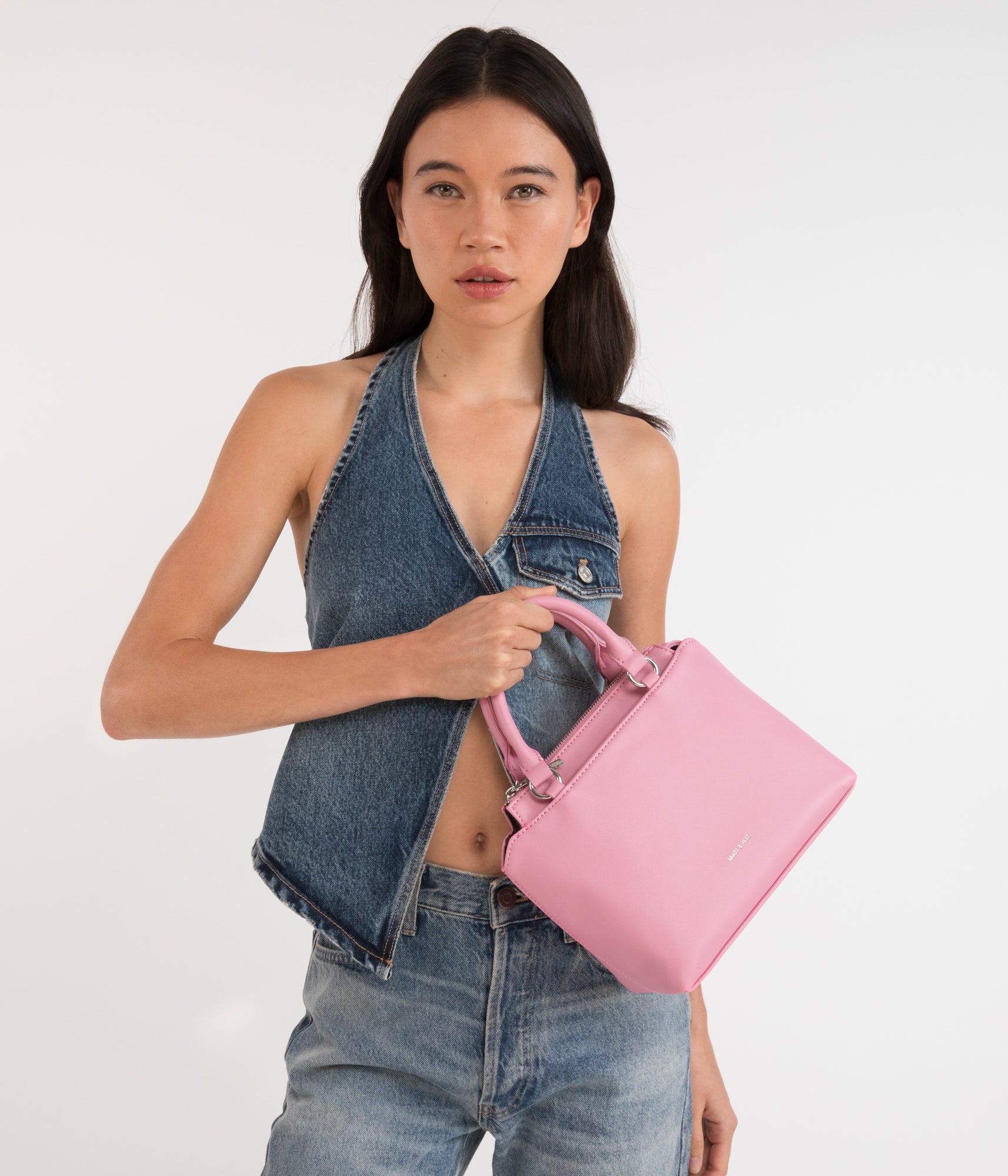 Matt & Nat Athena Sol Handtasche Schwarz vegan