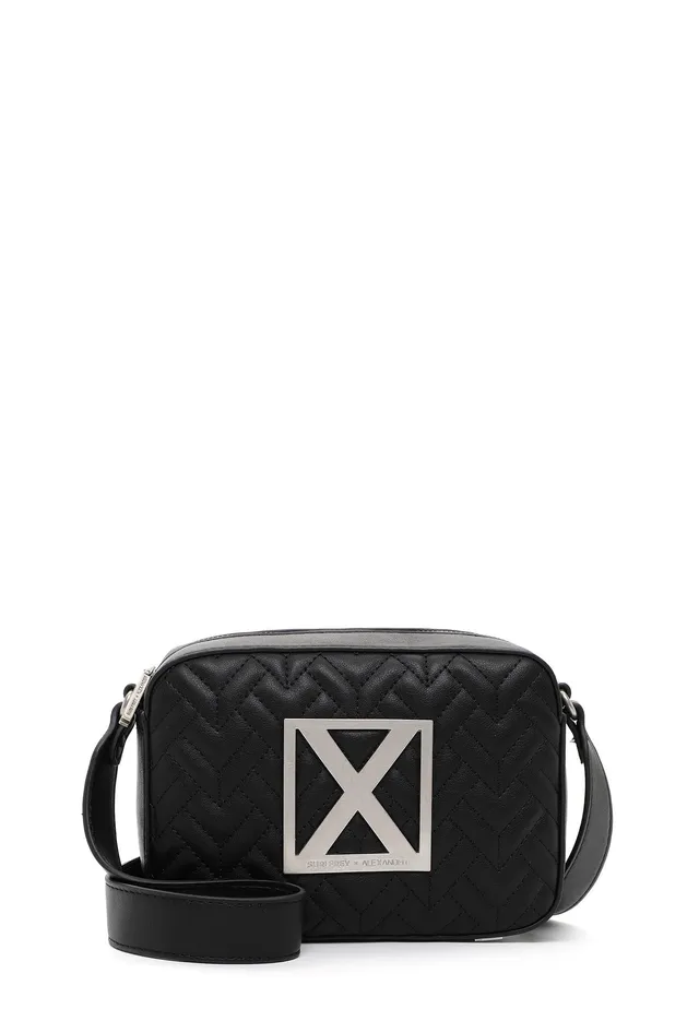 SURI FREY SFY X Alexander 17060 Umhängetasche Schwarz Ornament