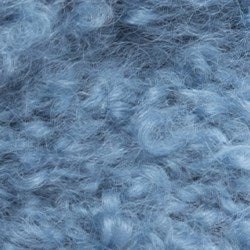 Maria la Rosa Scrunchie Boucle Haargummi Zuckerblau Wolle
