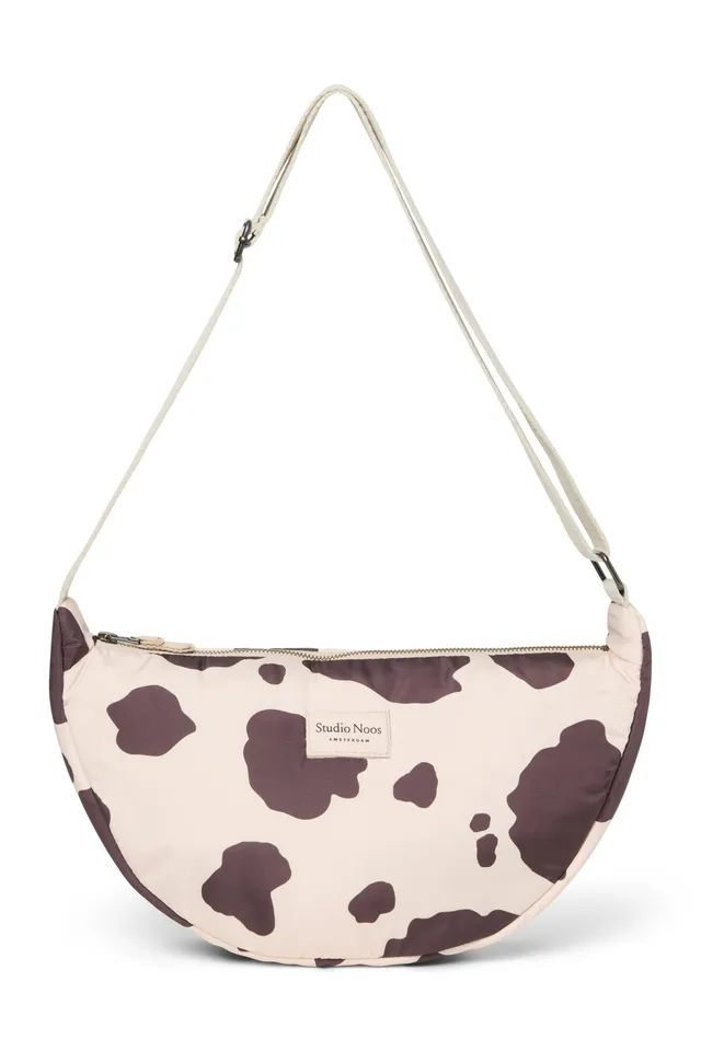 Studio Noos Puffy Bauchtasche Holy Cow Braun