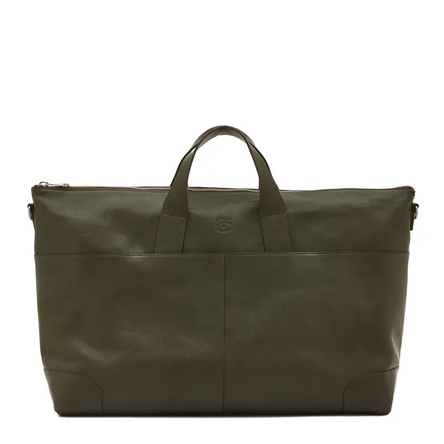 Il Bisonte Galileo Reisetasche Herren Bosco Leder