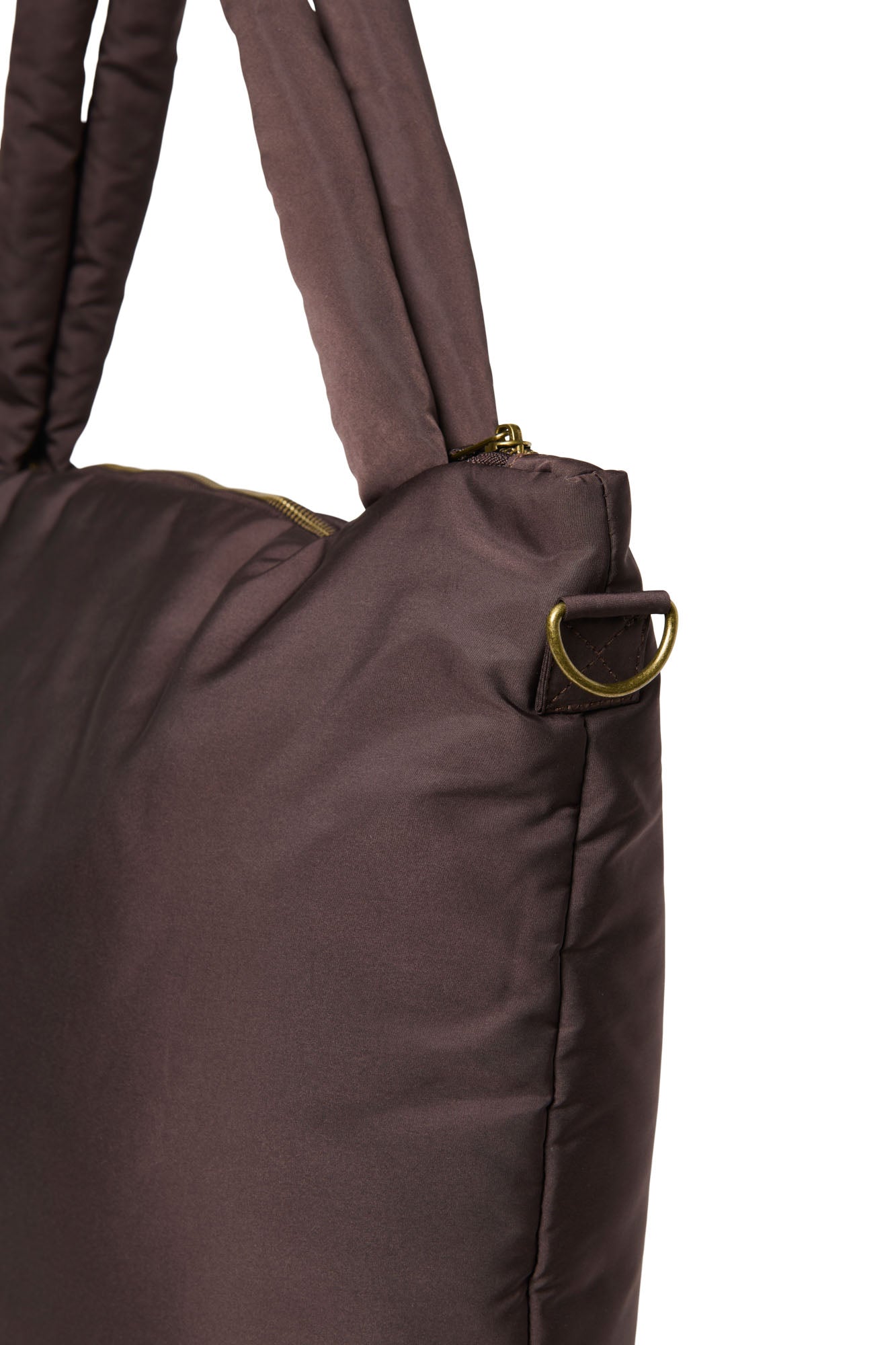 Studio Noos Puffy Diaper Bag Wickeltasche Braun Steppoptik