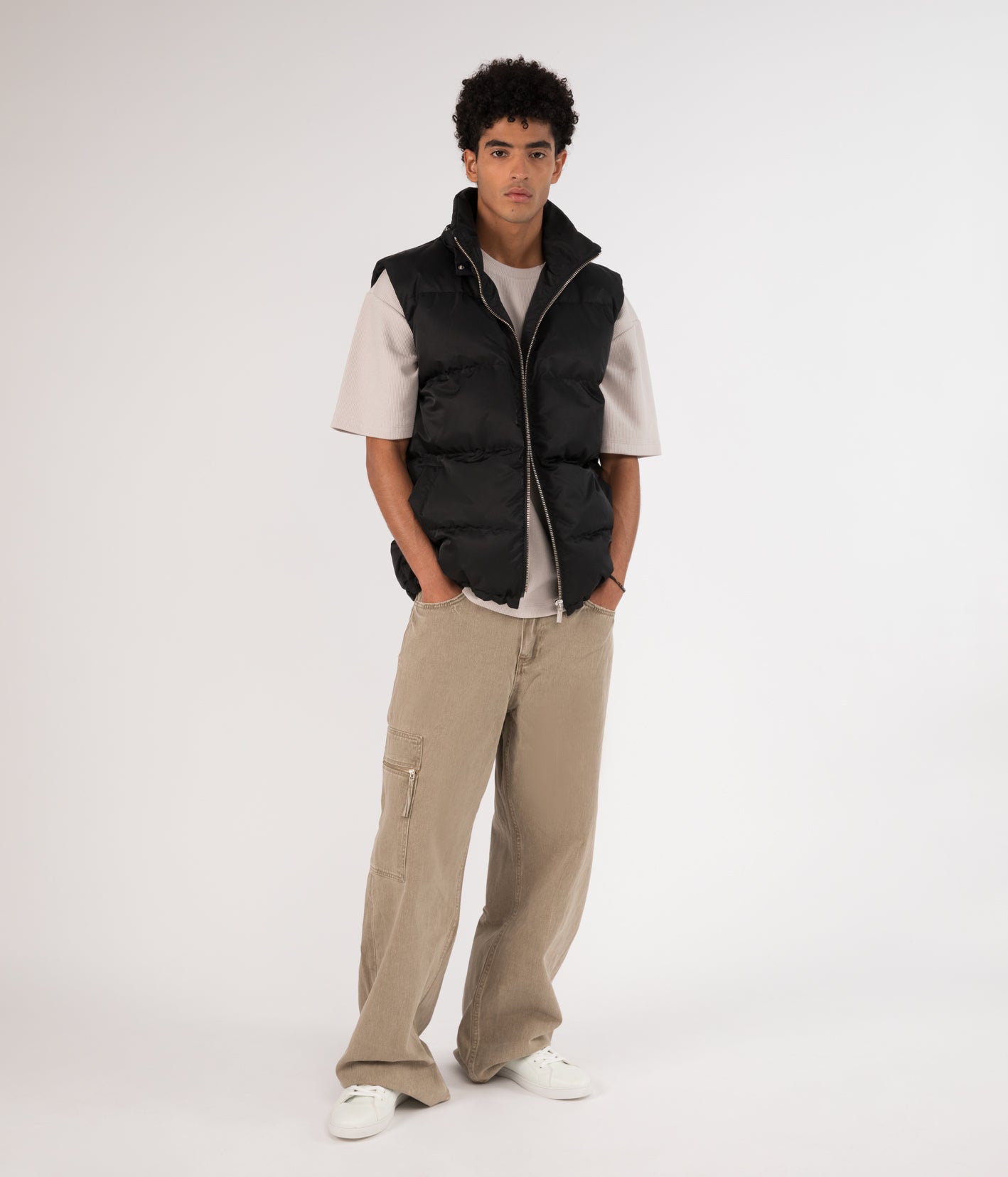 Matt & Nat Rhett Steppweste Herren Schwarz Recycelt