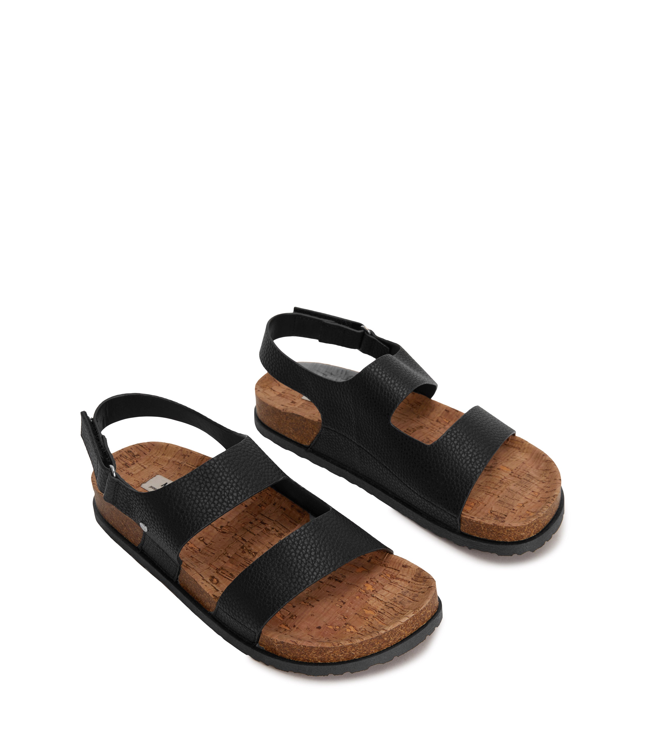 Matt & Nat Idly Sandale Schwarz 38 Klett vegan