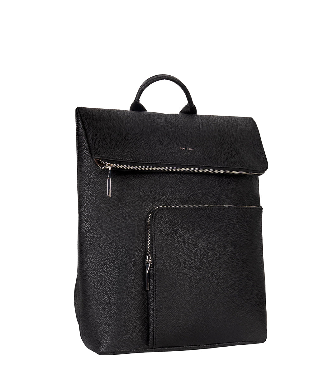 Matt & Nat ARD Rucksack schwarz Grain 16 Zoll