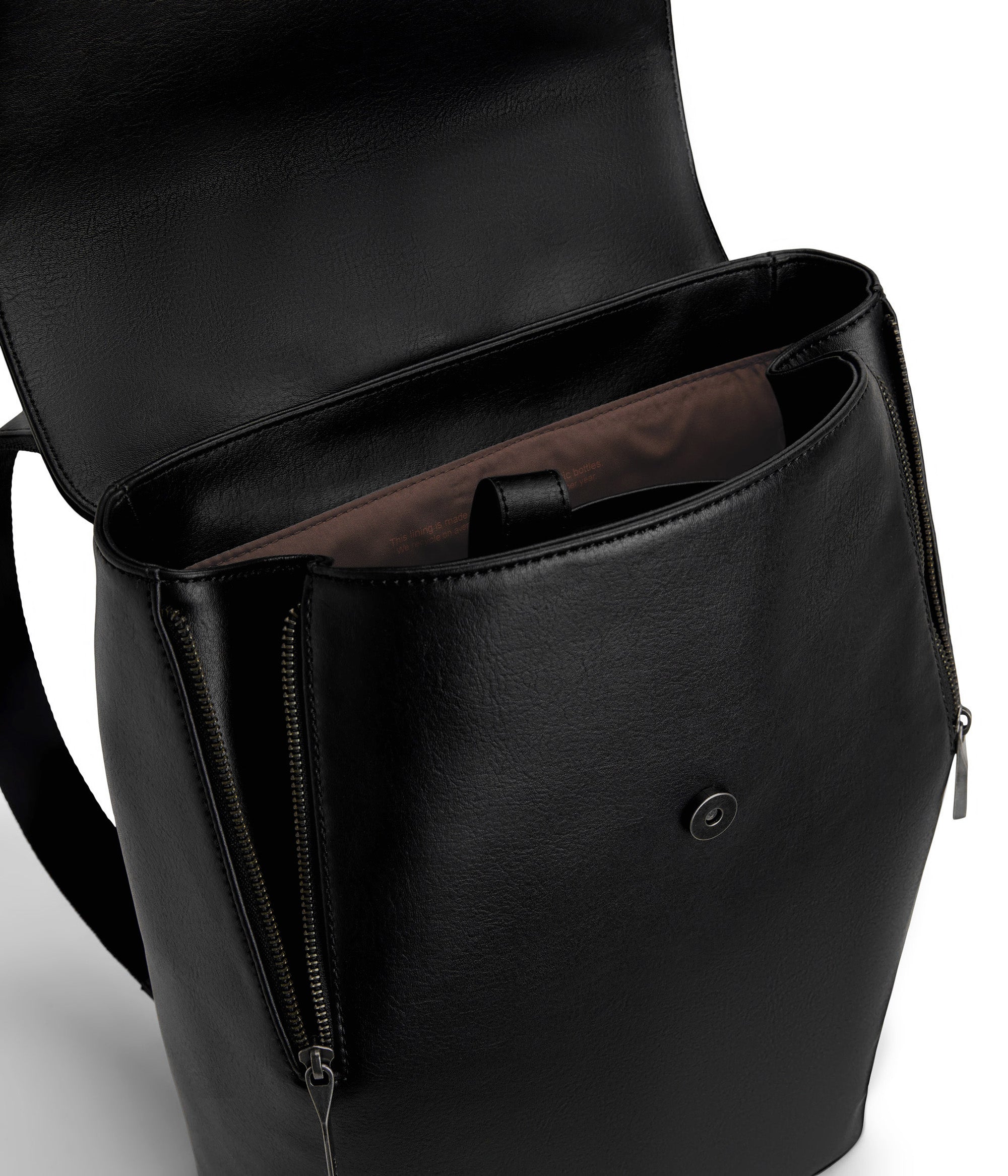 Matt & Nat Fabi Arbor Rucksack Schwarz vegan