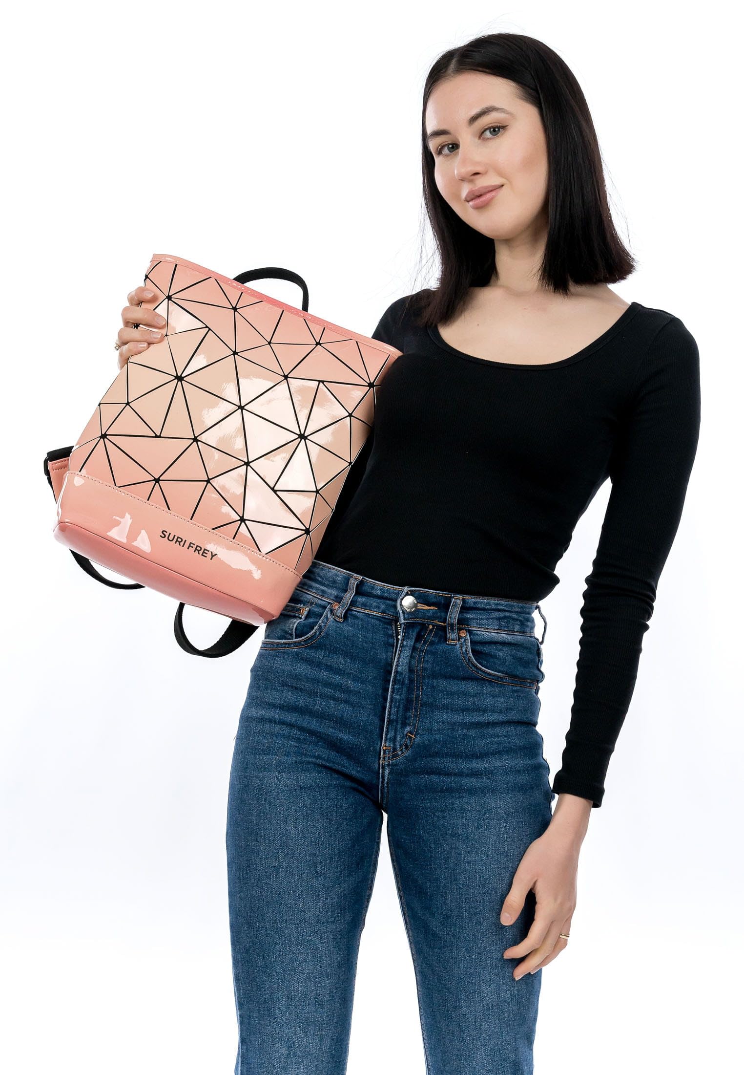 SURI FREY Jessy-Lu City Backpack M Rucksack Peach