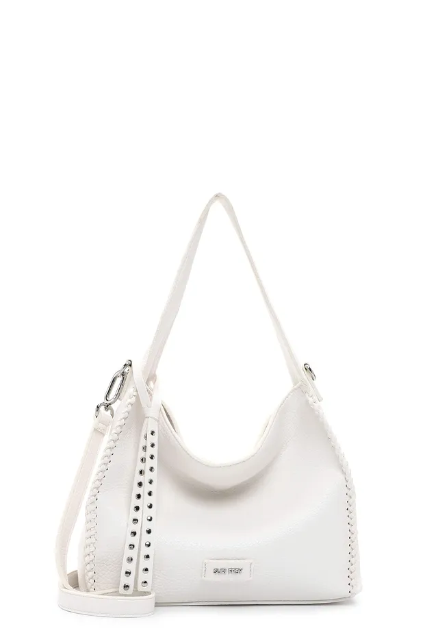 SURI FREY SFY Franzy Hobo Bag S Schultertasche White Weiß