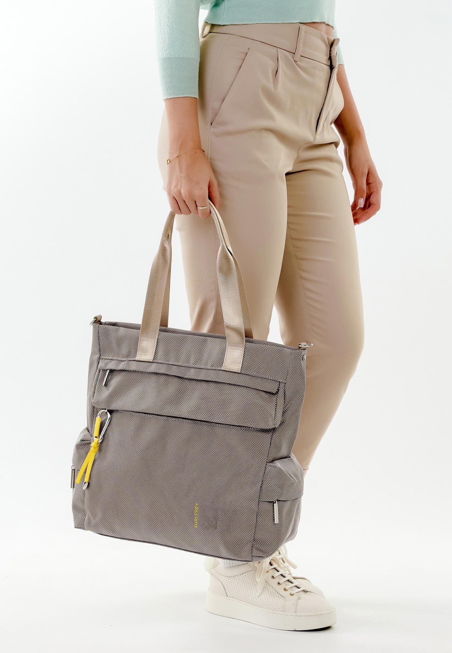 SURI FREY Marry 18013 Shopper Sand Zweifarbig Nylon