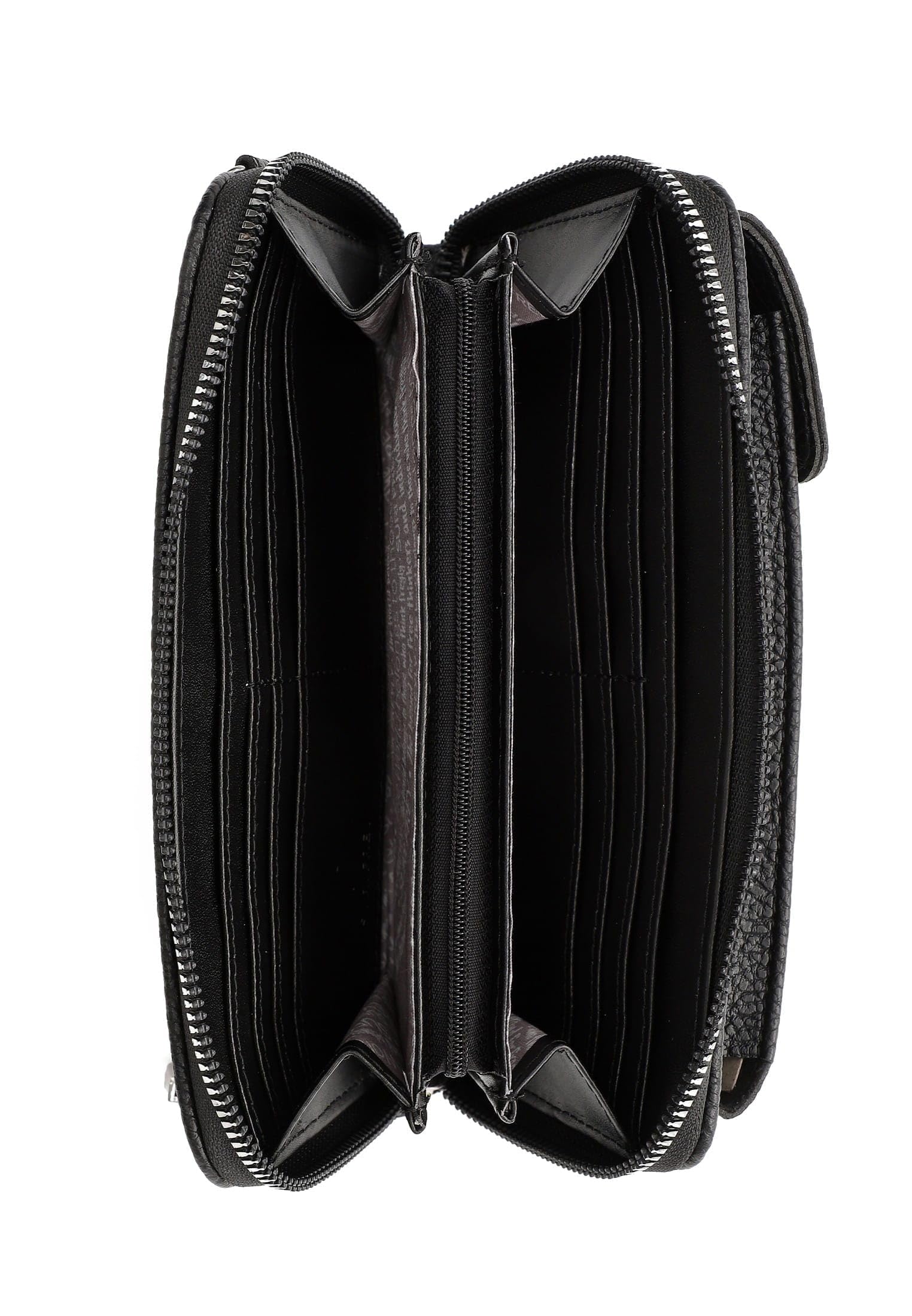 SURI FREY Freddy Smartphone Bag Geldbörse Schwarz Handyfach