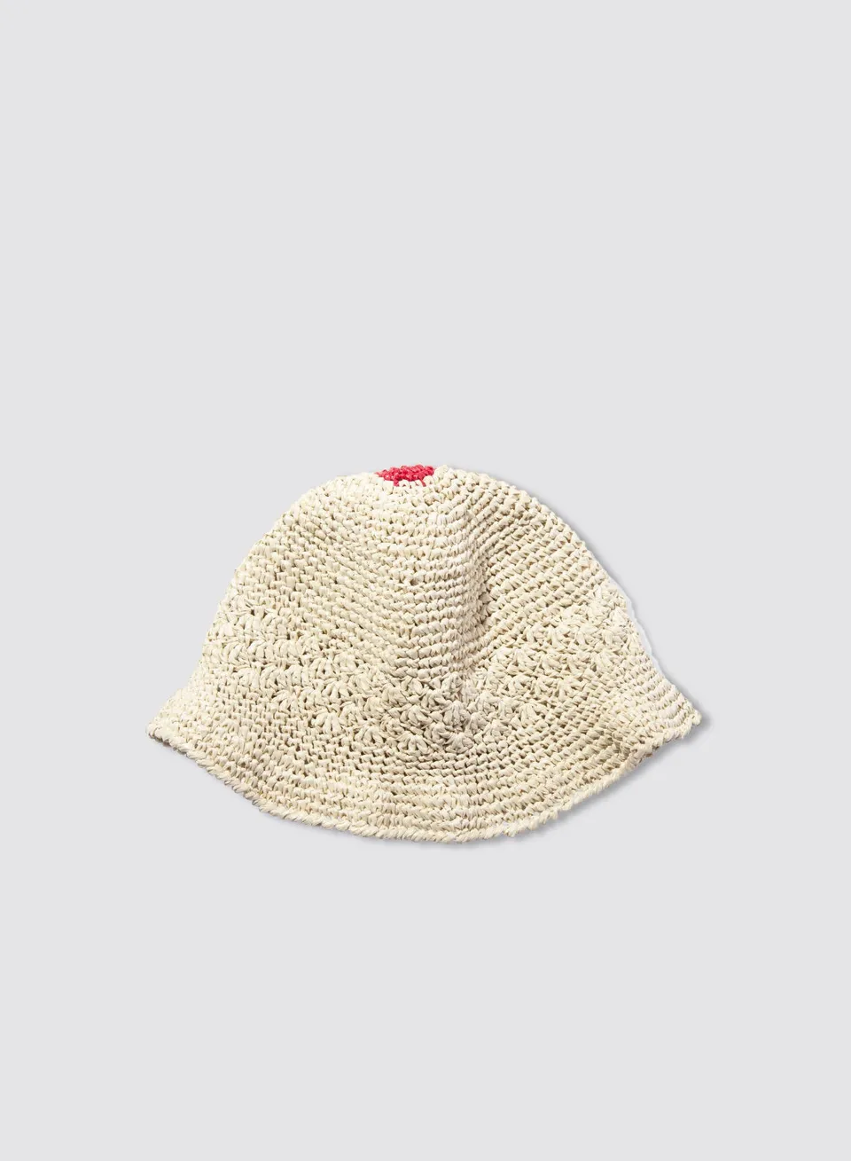 Maria la Rosa Crochet WBS26.63 Hut Ecru Rafia