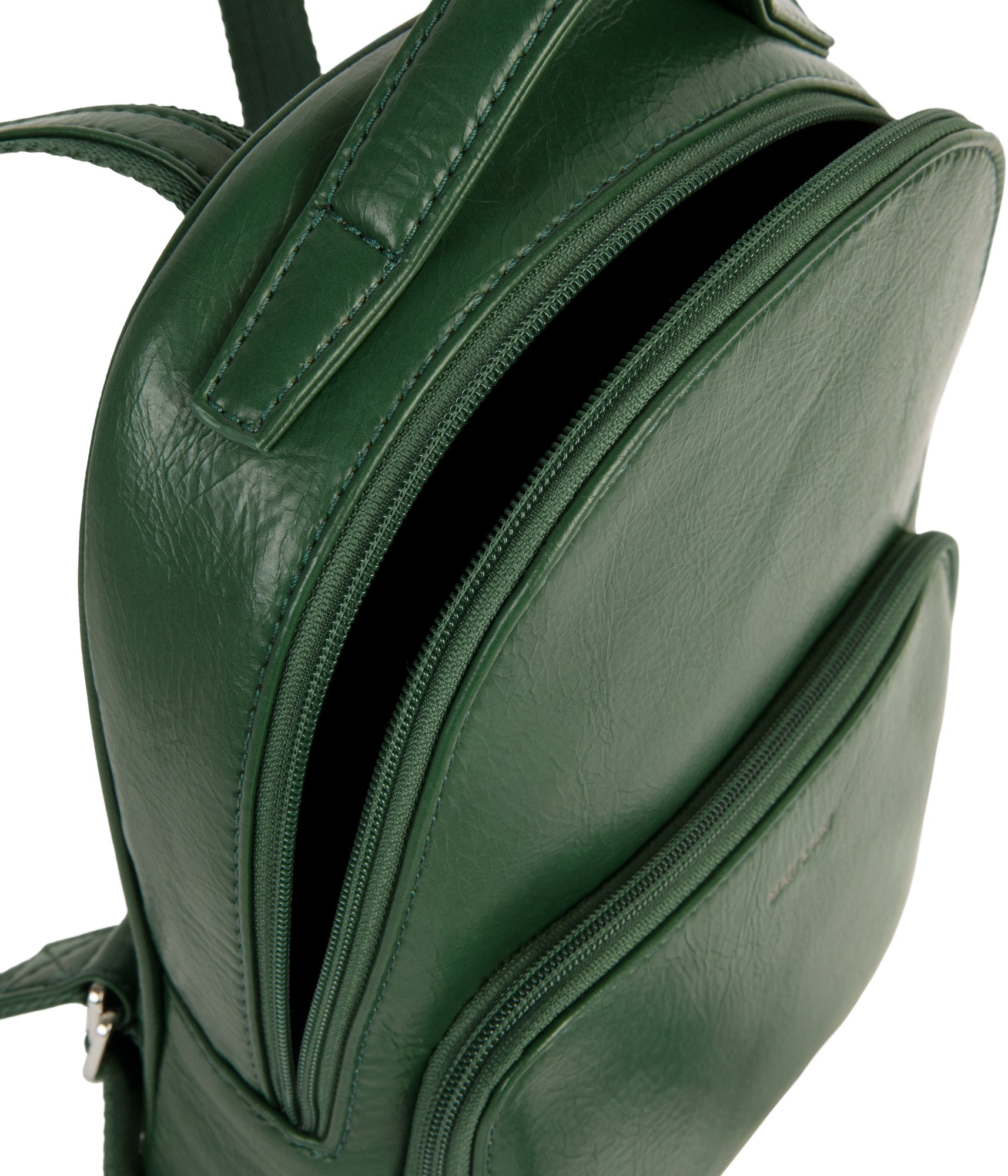 Matt & Nat CAROSM Rucksack Schwarz vegan klein