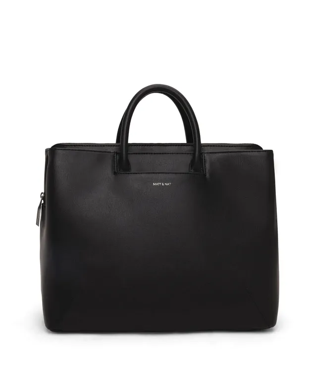 Matt & Nat Arbor Kintla Aktentasche Schwarz vegan