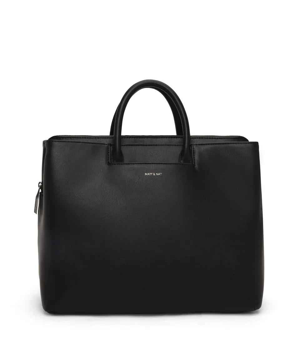 Matt & Nat Arbor Kintla Aktentasche Schwarz vegan