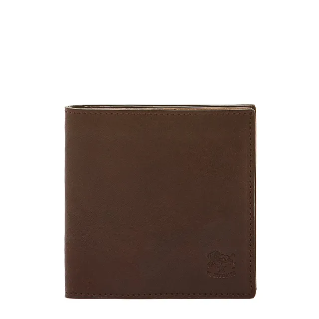 Il Bisonte Galileo Geldbörse Herren Vintage kaffee
