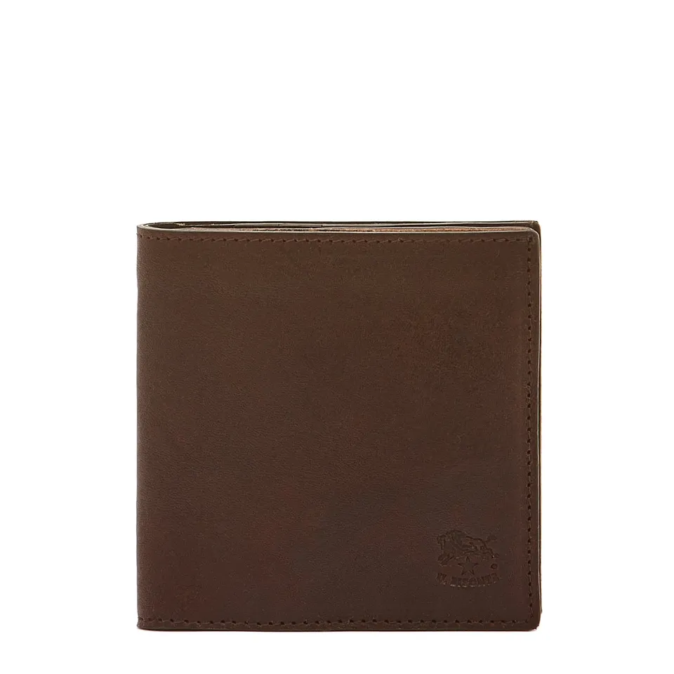 Il Bisonte Galileo Geldbörse Herren Vintage kaffee