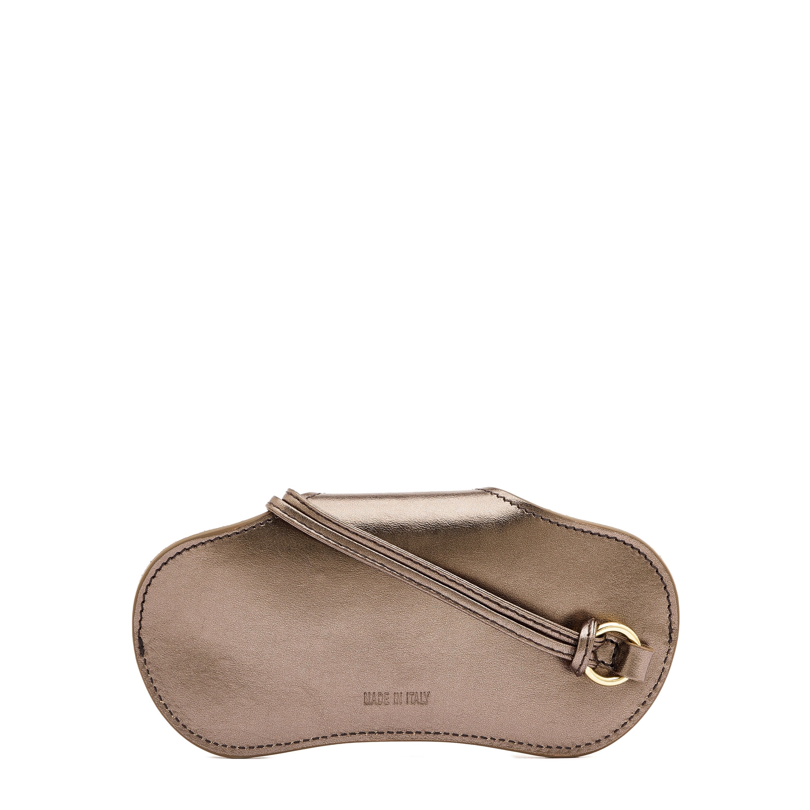 Il Bisonte Nina Brillenetui Vollleder Bronze