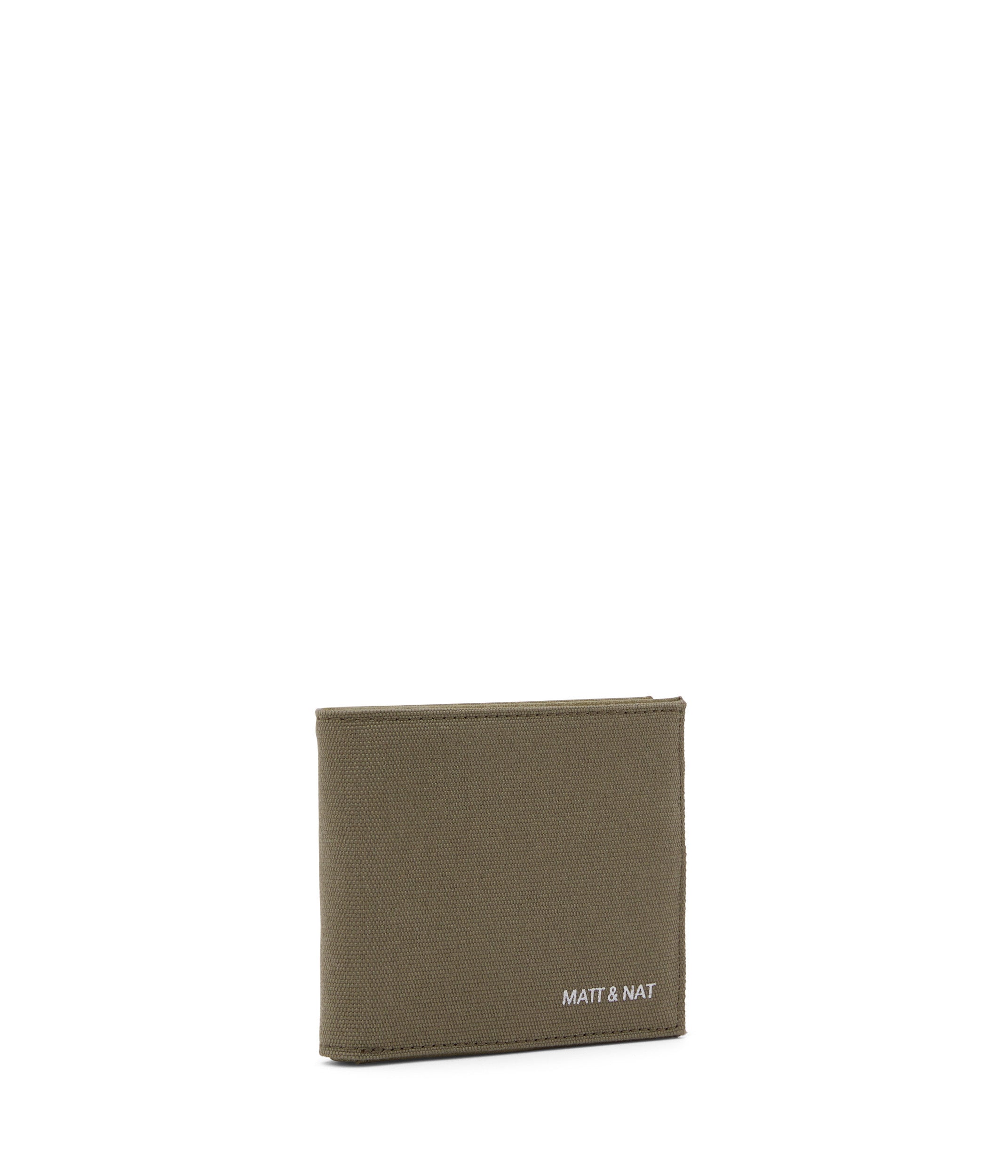 Matt & Nat Rubben Portemonnaie Schwarz Canvas vegan