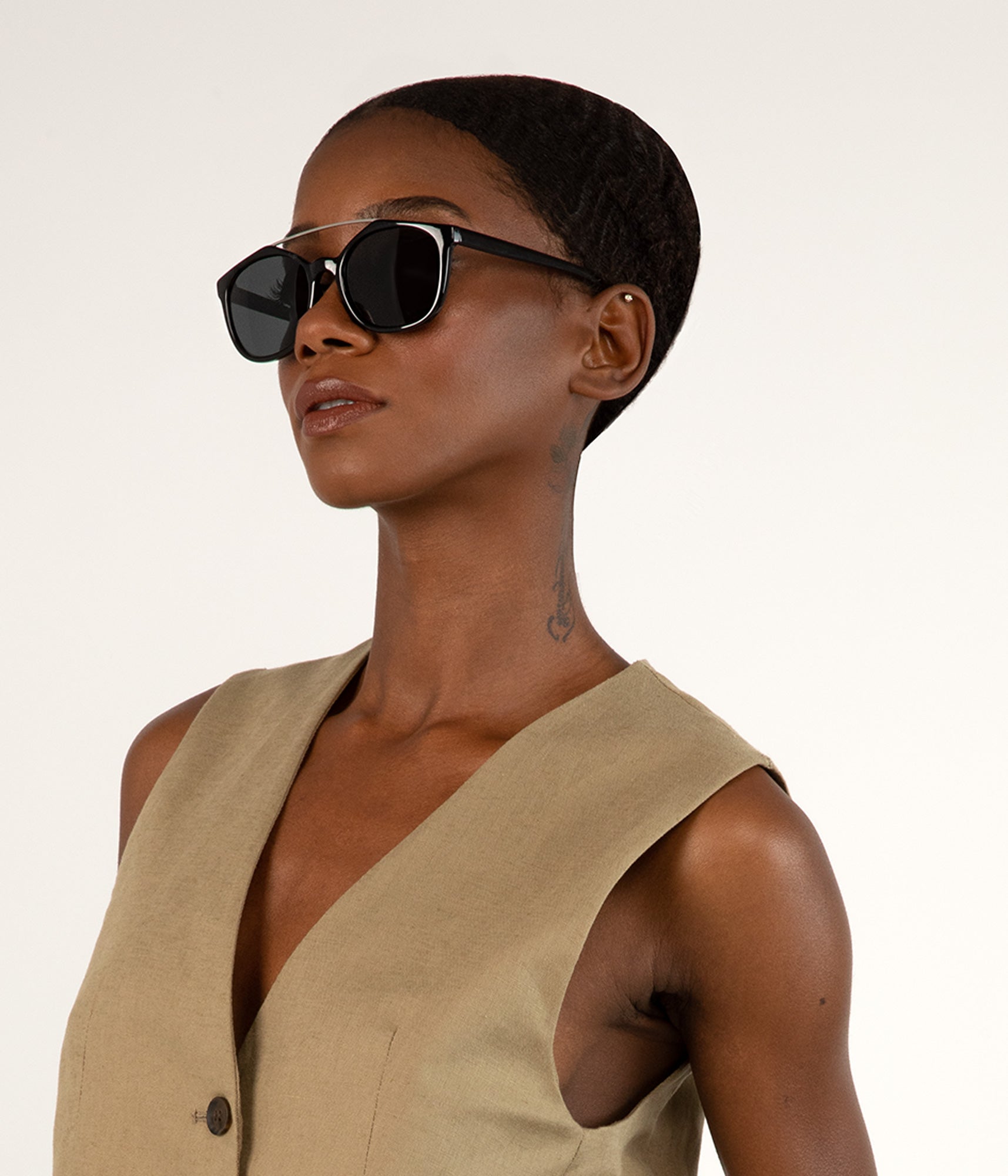 Matt & Nat Nesson Sonnenbrille schwarz polarisiert