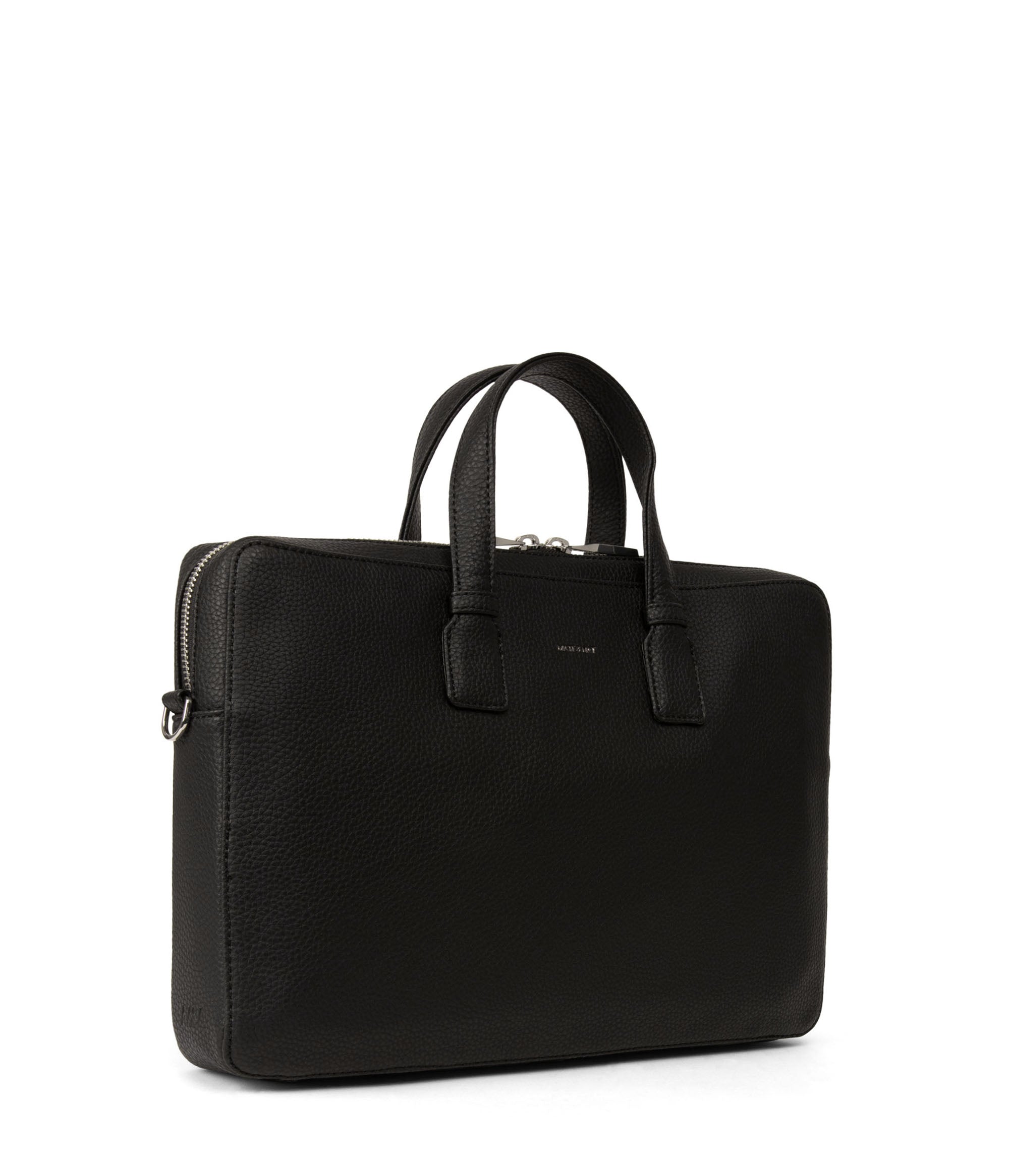 Matt & Nat Belem Aktentasche Grain schwarz 13 Zoll vegan