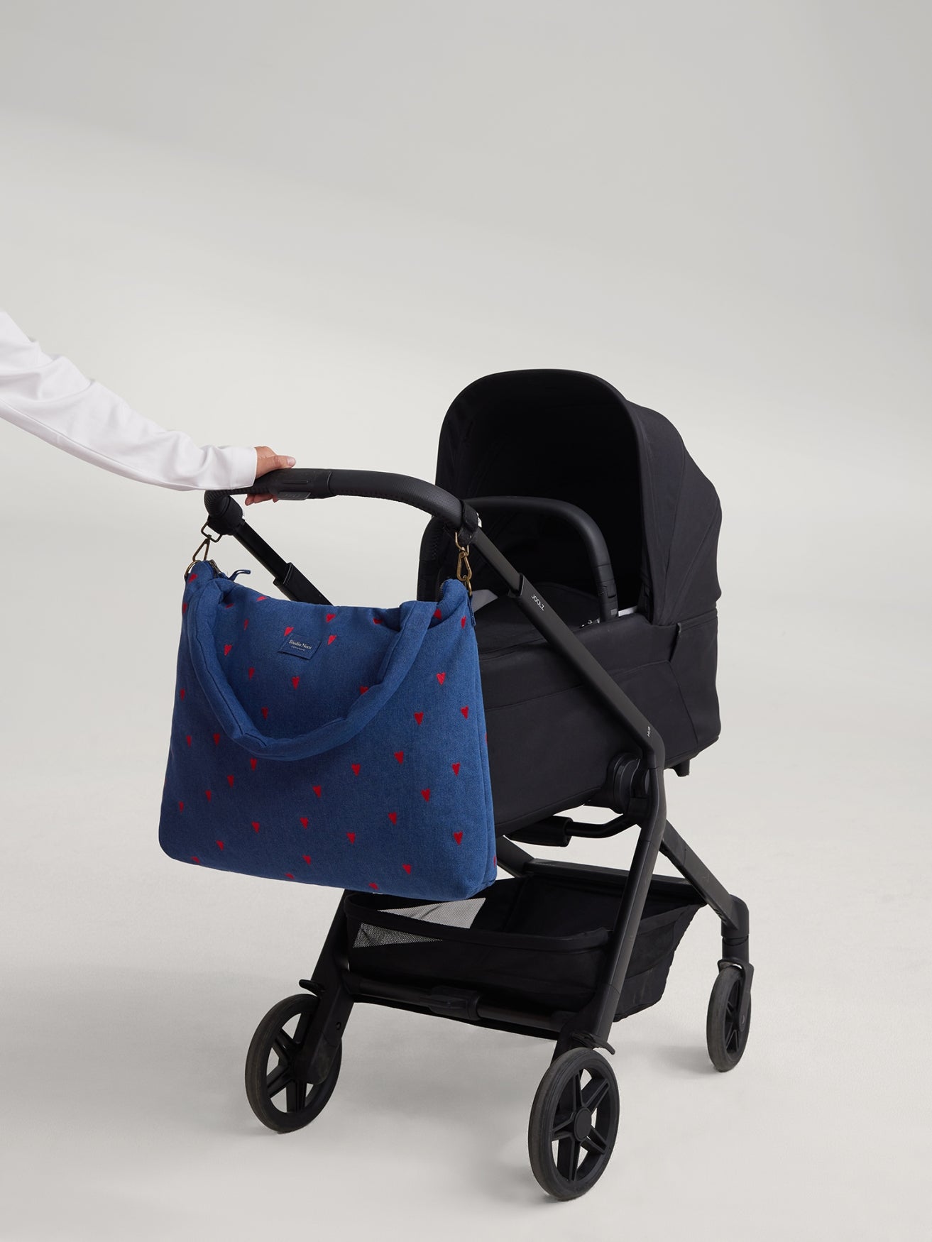 Studio Noos Denim Diaper Bag 2104 Wickeltasche Dark Blue