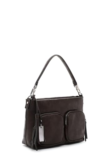 SURI FREY Carly Beutel Schultertasche Braun Zipper
