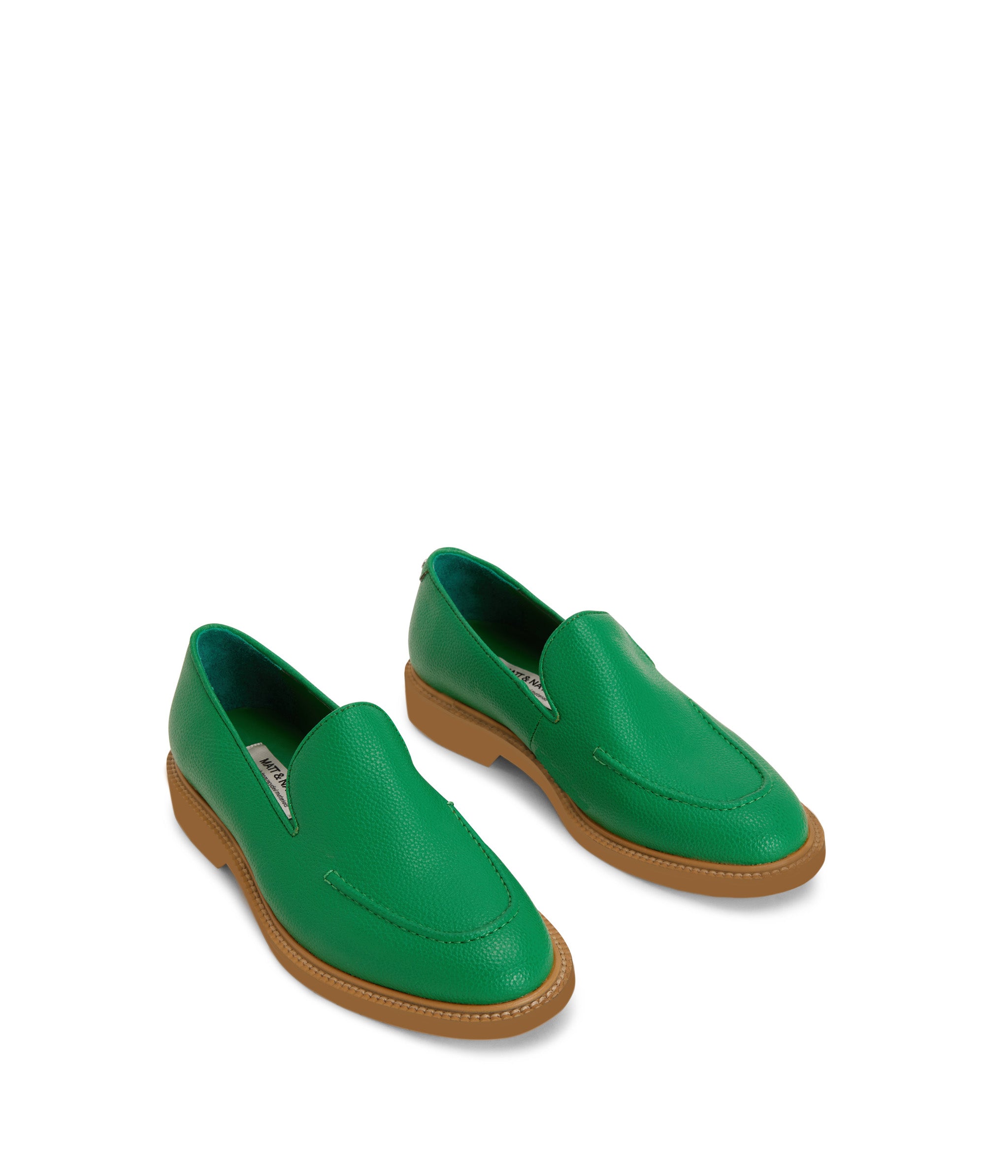 Matt & Nat Laj Loafer Green Natural vegan Gr. 38